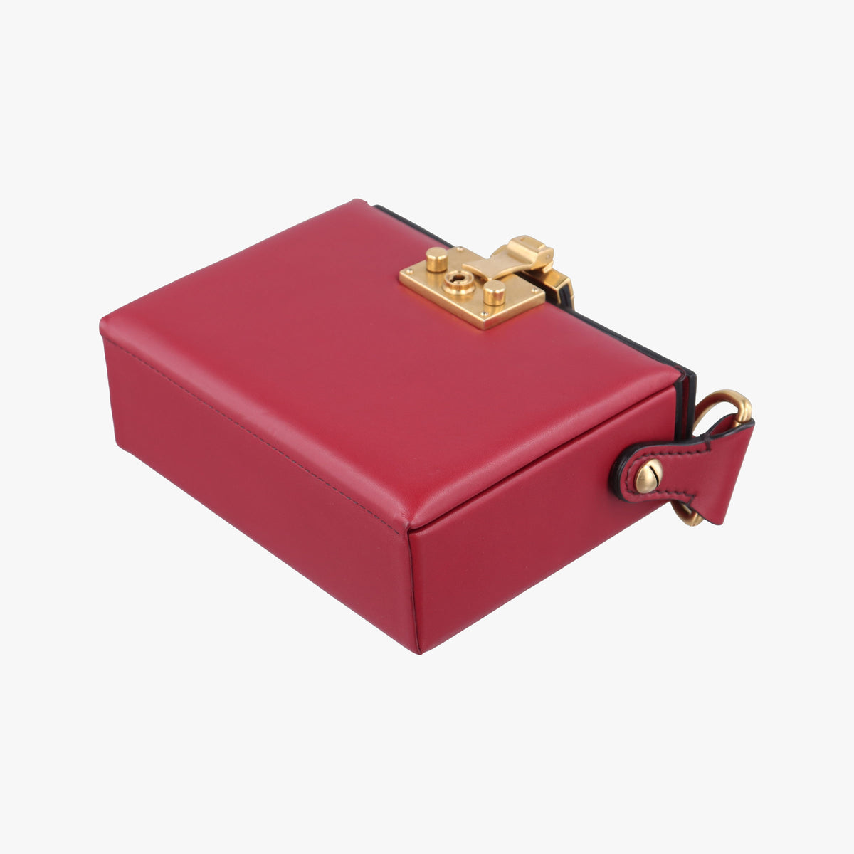 Secondhand Christian Dior Dioraddict Box Red Leather  shoulderbag | stylenewstar