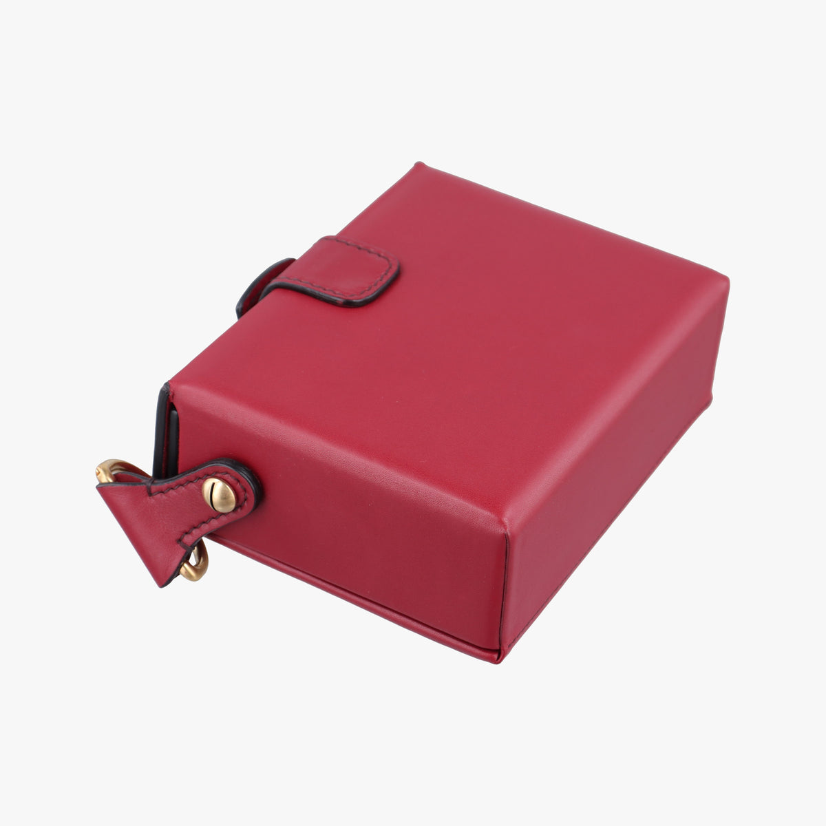 Secondhand Christian Dior Dioraddict Box Red Leather  shoulderbag | stylenewstar