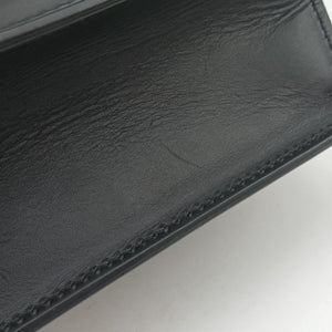 Pre-owned Gucci Sylvie Black Leather 421882 shoulderbag | stylenewstar