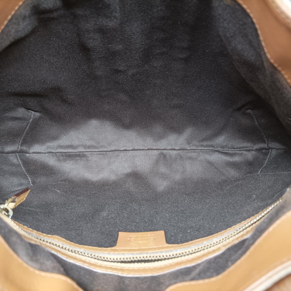 Pre-owned Gucci New Jackie Beige x Brown Suede×leather 120888 shoulderbag | stylenewstar