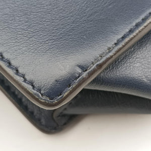 Vintage Fendi KAN U Blue Leather 8BT312 shoulderbag | stylenewstar