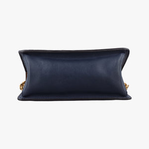 Vintage Fendi KAN U Blue Leather 8BT312 shoulderbag | stylenewstar