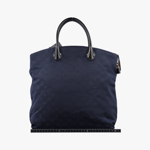 Pre-owned Louis Vuitton Lockit MM Marine Monogram Des Jours M93842 handbag | stylenewstar