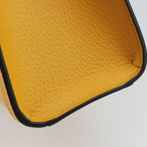 Pre-owned Gucci Diana Jumbo GG Mini Yellow Leather 702721 shoulderbag | stylenewstar