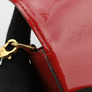 Pre-owned Louis Vuitton Pochette FeLICIE CERISE Vernis M61293 shoulderbag | stylenewstar