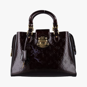 Secondhand Louis Vuitton MELROSE AVENUE AMARANTE Vernis M93757 handbag | stylenewstar