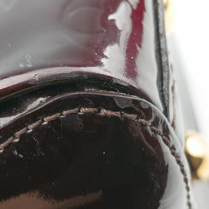 Secondhand Louis Vuitton MELROSE AVENUE AMARANTE Vernis M93757 handbag | stylenewstar