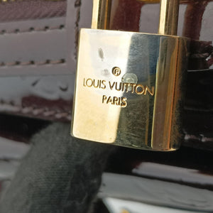 Secondhand Louis Vuitton MELROSE AVENUE AMARANTE Vernis M93757 handbag | stylenewstar
