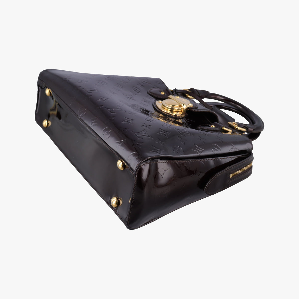 Secondhand Louis Vuitton MELROSE AVENUE AMARANTE Vernis M93757 handbag | stylenewstar