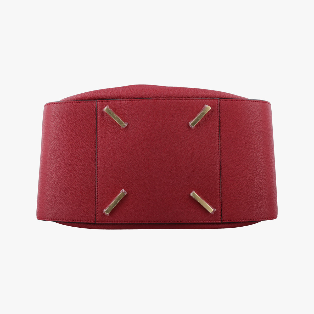 Pre-owned Loewe Hammock Burgundy Leather  shoulderbag | stylenewstar