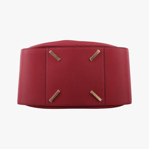 Pre-owned Loewe Hammock Burgundy Leather  shoulderbag | stylenewstar