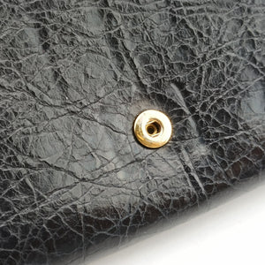Pre-owned Balenciaga The Giant Black Leather  handbag | stylenewstar