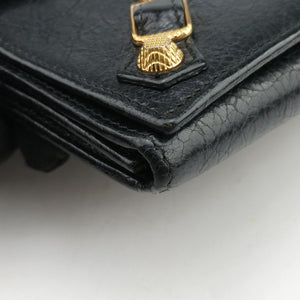 Pre-owned Balenciaga The Giant Black Leather  handbag | stylenewstar