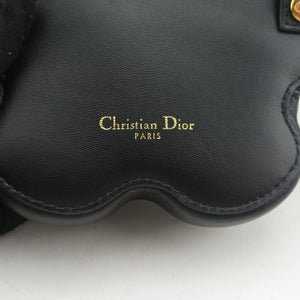 Pre-owned Christian Dior 30 Montaigne Removable Black Lambskin  bum bag/waist bag | stylenewstar