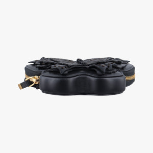 Pre-owned Christian Dior 30 Montaigne Removable Black Lambskin  bum bag/waist bag | stylenewstar