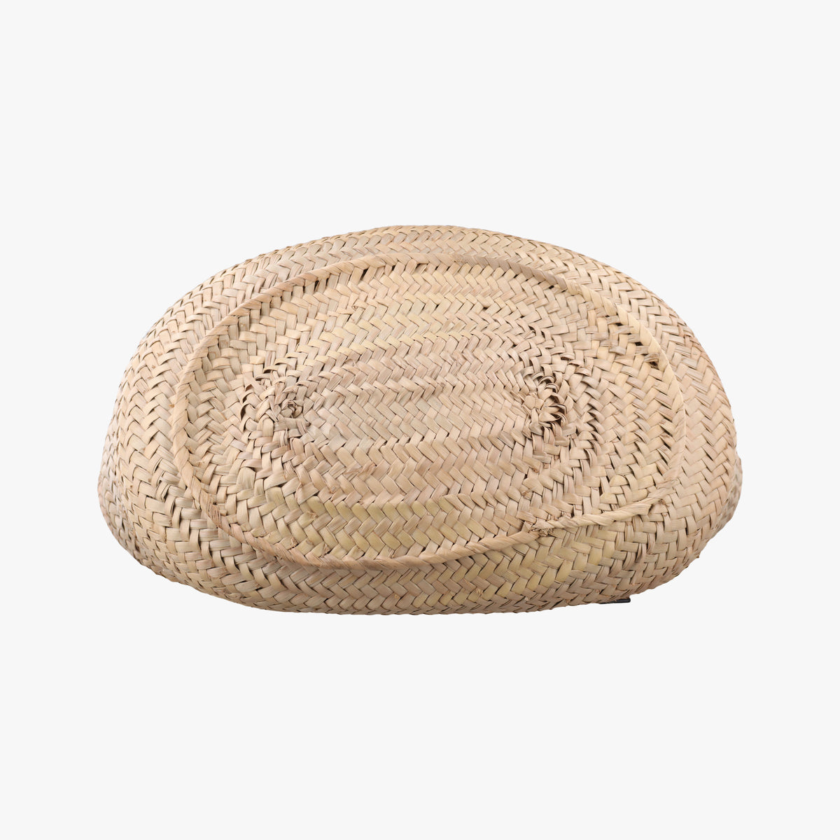 Pre-owned Loewe basket Beige×Brown Leather × Raffia  shoulderbag | stylenewstar