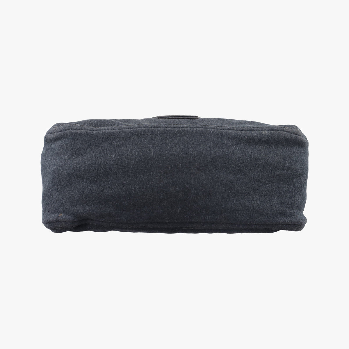 Pre-owned Fendi Mamma Baguette Grey Cotton 26325 shoulderbag | stylenewstar