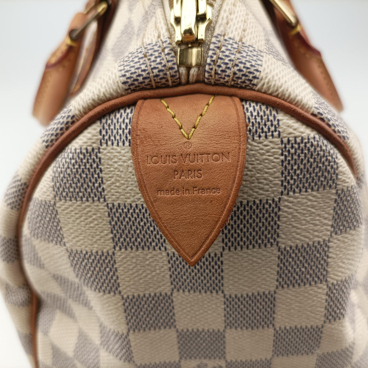 Secondhand Louis Vuitton Speedy 30 AZUR Damier Canvas N41533 handbag | stylenewstar