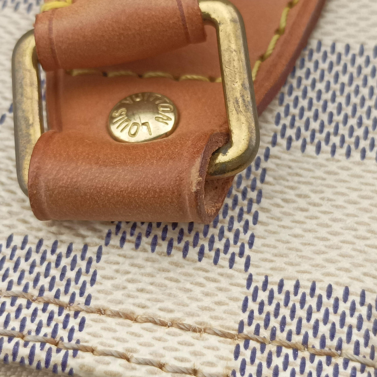 Secondhand Louis Vuitton Speedy 30 AZUR Damier Canvas N41533 handbag | stylenewstar