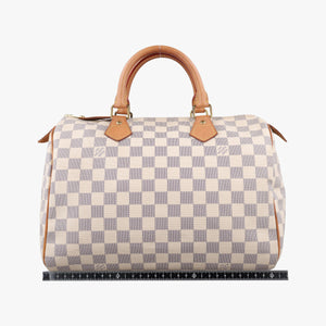 Secondhand Louis Vuitton Speedy 30 AZUR Damier Canvas N41533 handbag | stylenewstar