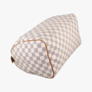 Secondhand Louis Vuitton Speedy 30 AZUR Damier Canvas N41533 handbag | stylenewstar