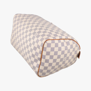 Secondhand Louis Vuitton Speedy 30 AZUR Damier Canvas N41533 handbag | stylenewstar