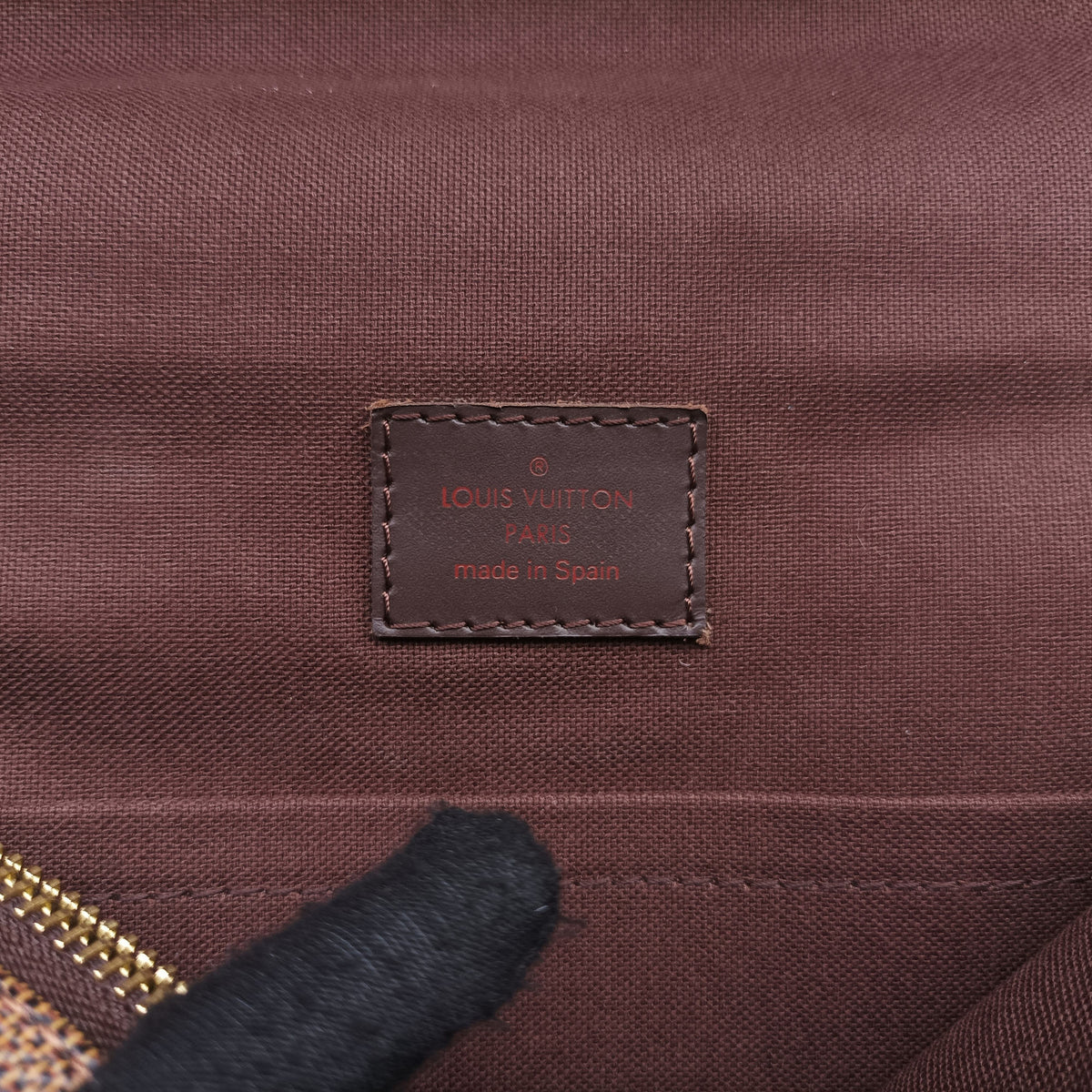 Pre-owned Louis Vuitton BROOKLYN GM EBENE Damier Canvas N51212 shoulderbag | stylenewstar