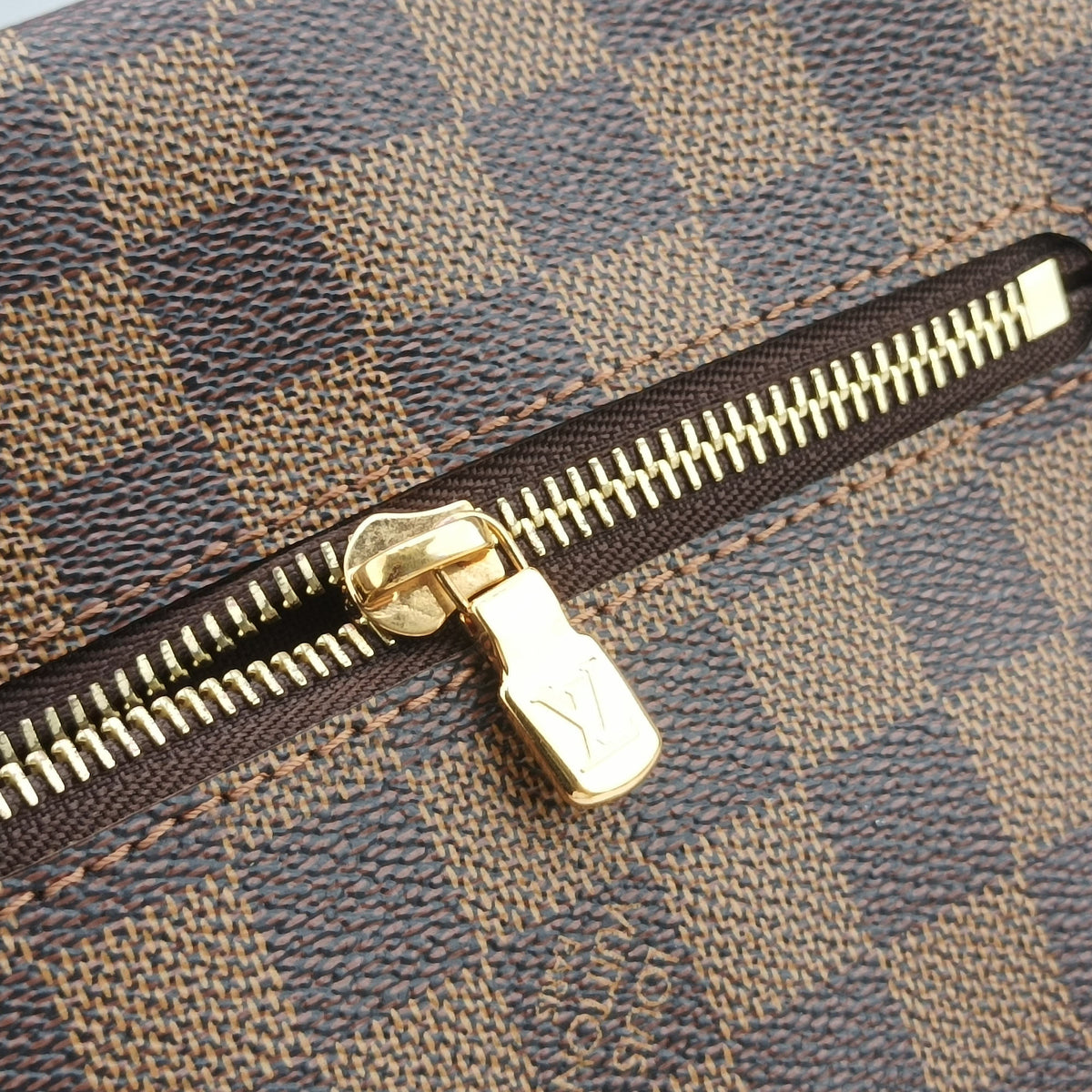 Pre-owned Louis Vuitton BROOKLYN GM EBENE Damier Canvas N51212 shoulderbag | stylenewstar