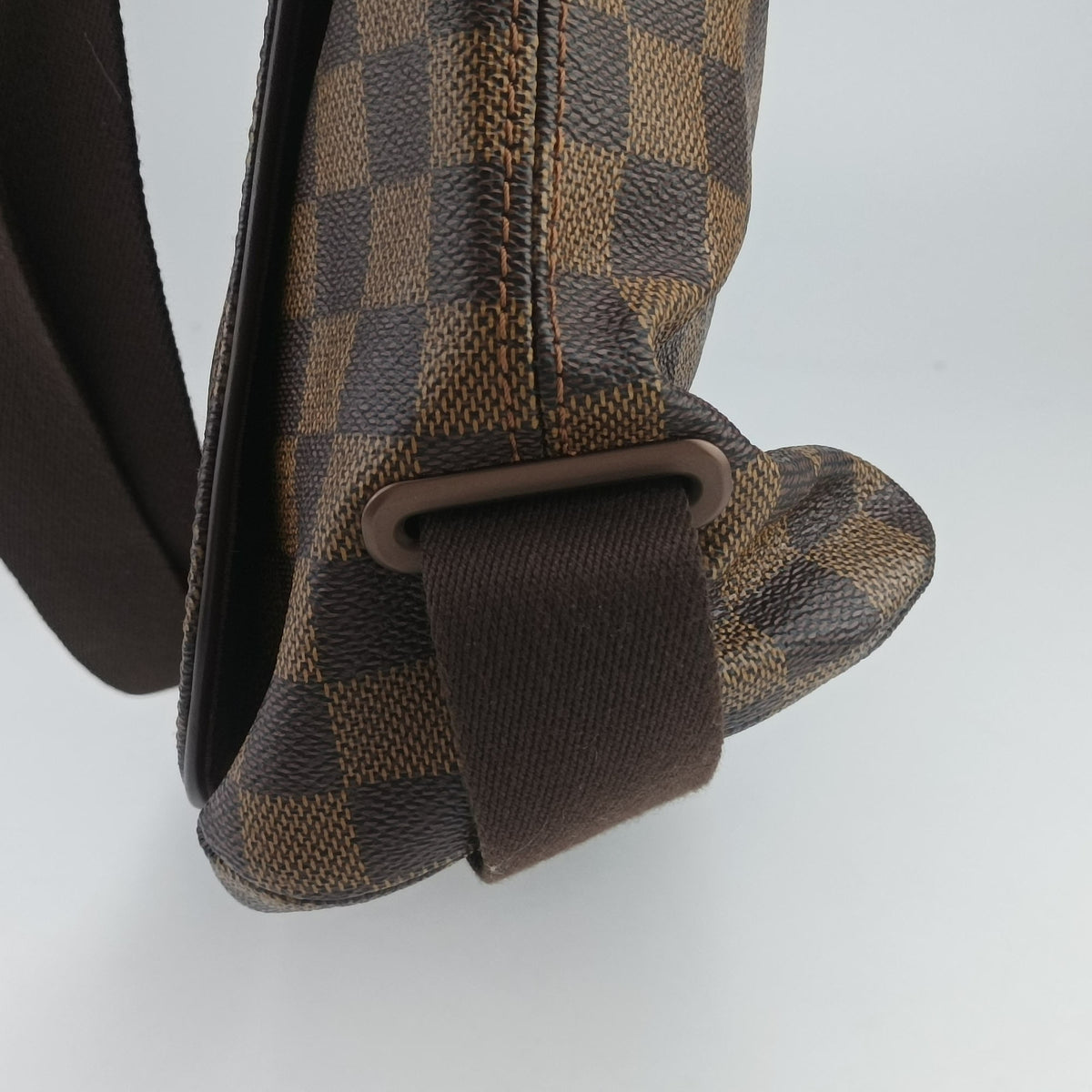 Pre-owned Louis Vuitton BROOKLYN GM EBENE Damier Canvas N51212 shoulderbag | stylenewstar