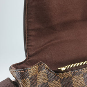 Pre-owned Louis Vuitton BROOKLYN GM EBENE Damier Canvas N51212 shoulderbag | stylenewstar