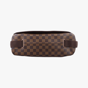 Pre-owned Louis Vuitton BROOKLYN GM EBENE Damier Canvas N51212 shoulderbag | stylenewstar