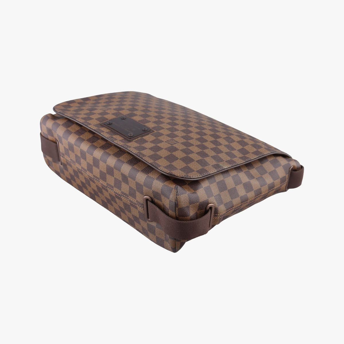 Pre-owned Louis Vuitton BROOKLYN GM EBENE Damier Canvas N51212 shoulderbag | stylenewstar