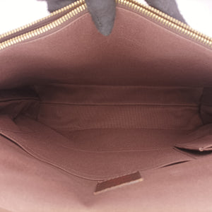 Pre-owned Louis Vuitton BROOKLYN GM EBENE Damier Canvas N51212 shoulderbag | stylenewstar