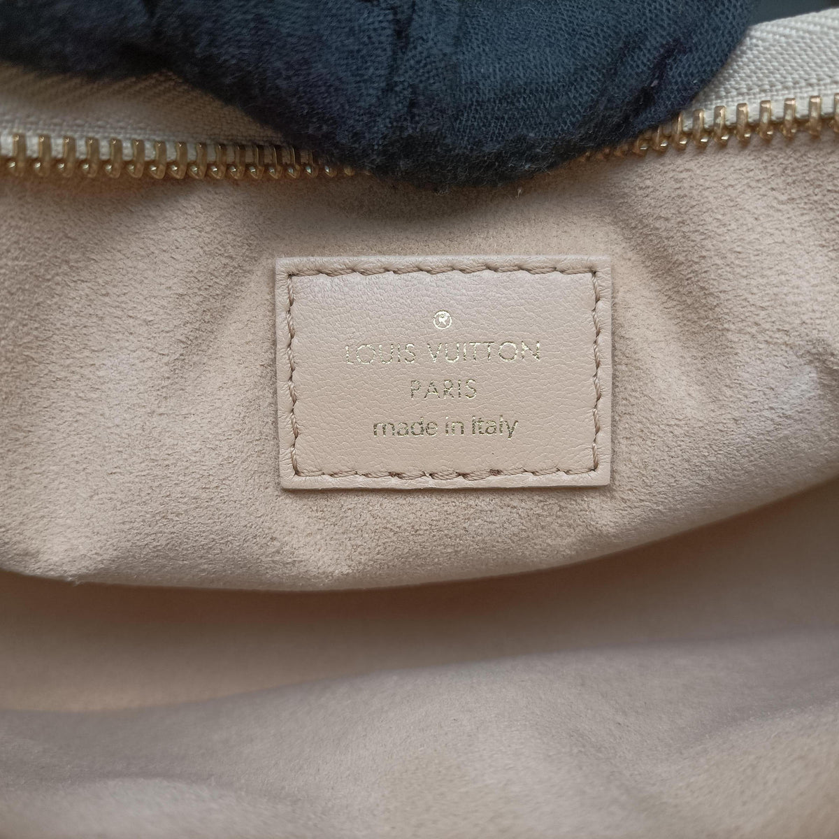 Pre-owned Louis Vuitton Pochette Troca Damier Giant Beige Lambskin M59048 shoulderbag | stylenewstar