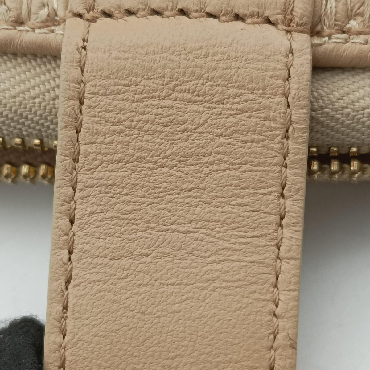 Pre-owned Louis Vuitton Pochette Troca Damier Giant Beige Lambskin M59048 shoulderbag | stylenewstar