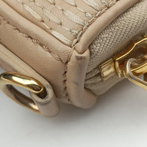 Pre-owned Louis Vuitton Pochette Troca Damier Giant Beige Lambskin M59048 shoulderbag | stylenewstar