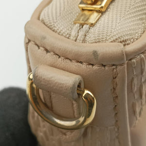 Pre-owned Louis Vuitton Pochette Troca Damier Giant Beige Lambskin M59048 shoulderbag | stylenewstar