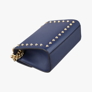 Pre-owned Gucci Padlock Navy Leather 432182 shoulderbag | stylenewstar