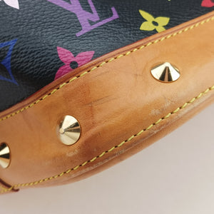 Secondhand Louis Vuitton Alma GM noir Monogram Multicolor M40442 handbag | stylenewstar
