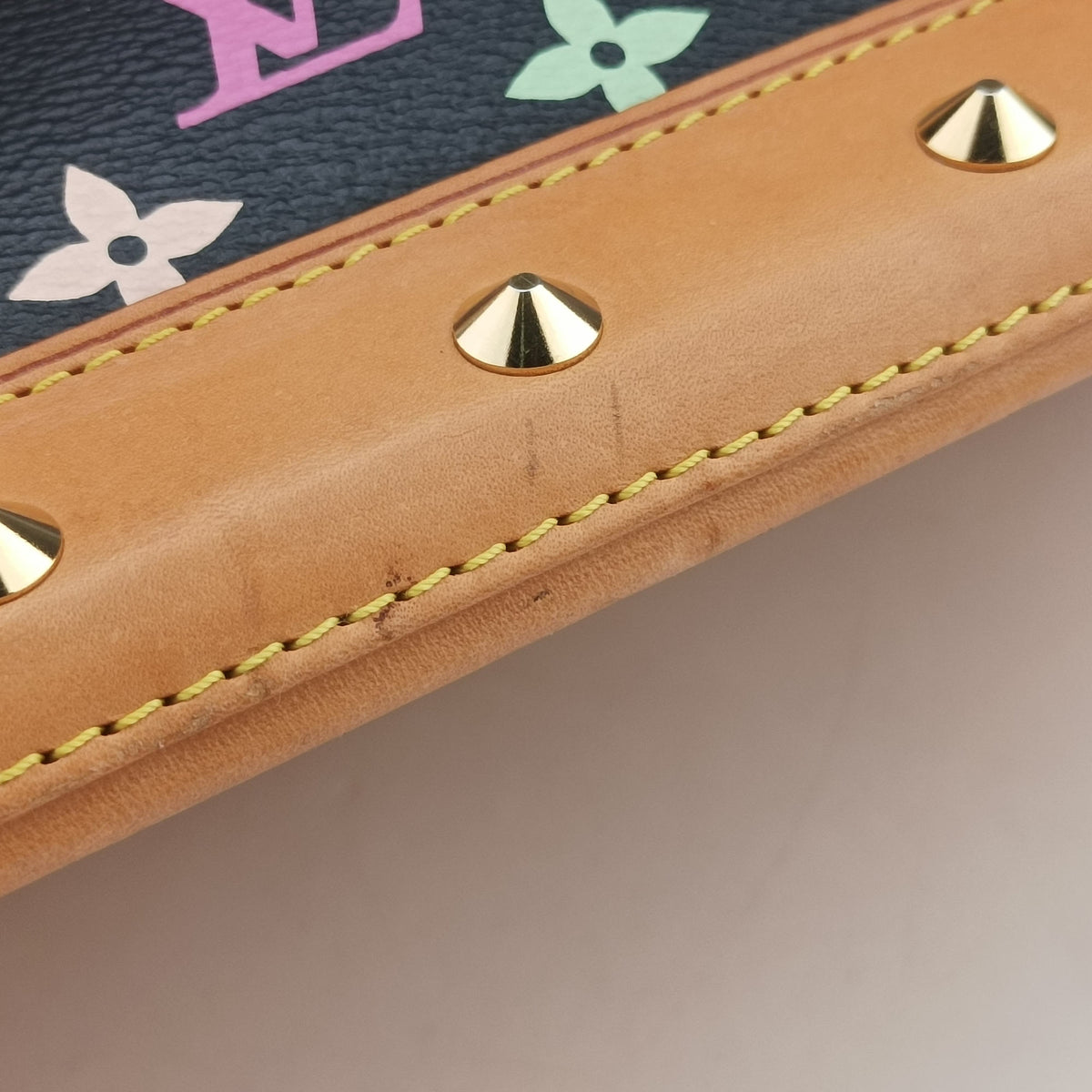 Secondhand Louis Vuitton Alma GM noir Monogram Multicolor M40442 handbag | stylenewstar