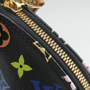 Secondhand Louis Vuitton Alma GM noir Monogram Multicolor M40442 handbag | stylenewstar