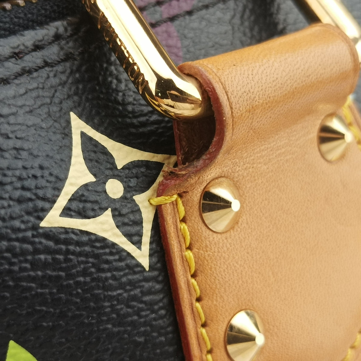 Secondhand Louis Vuitton Alma GM noir Monogram Multicolor M40442 handbag | stylenewstar