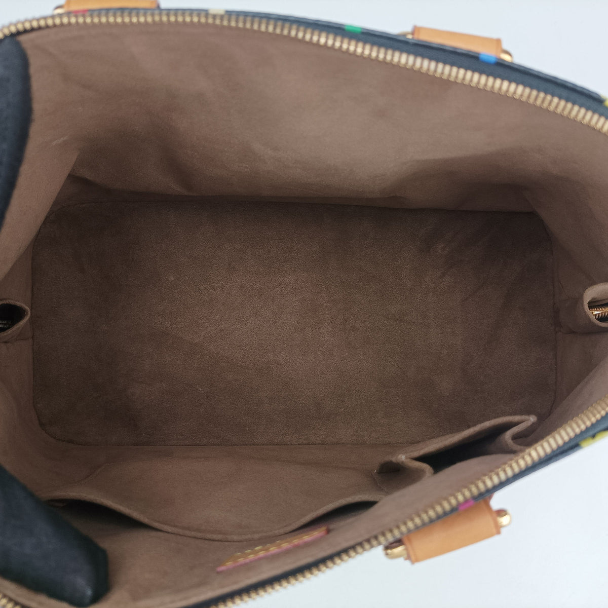 Secondhand Louis Vuitton Alma GM noir Monogram Multicolor M40442 handbag | stylenewstar