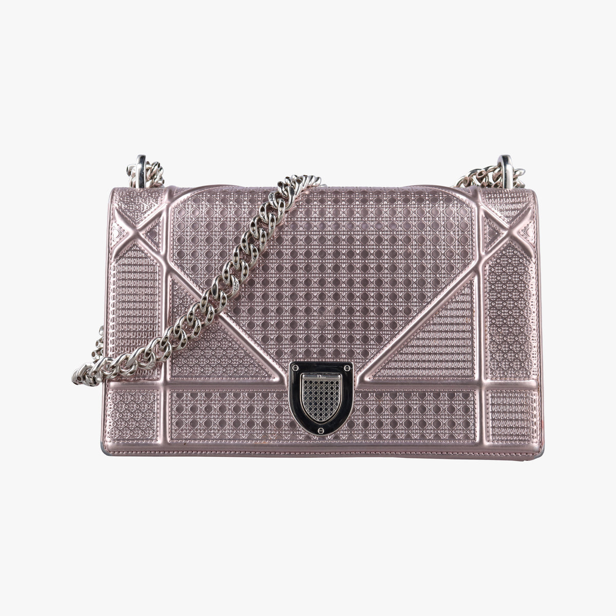 Secondhand Christian Dior Diorama Pink Patent Leather  shoulderbag | stylenewstar