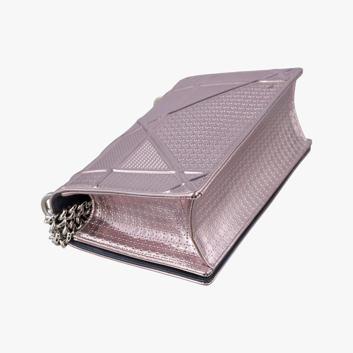 Secondhand Christian Dior Diorama Pink Patent Leather  shoulderbag | stylenewstar