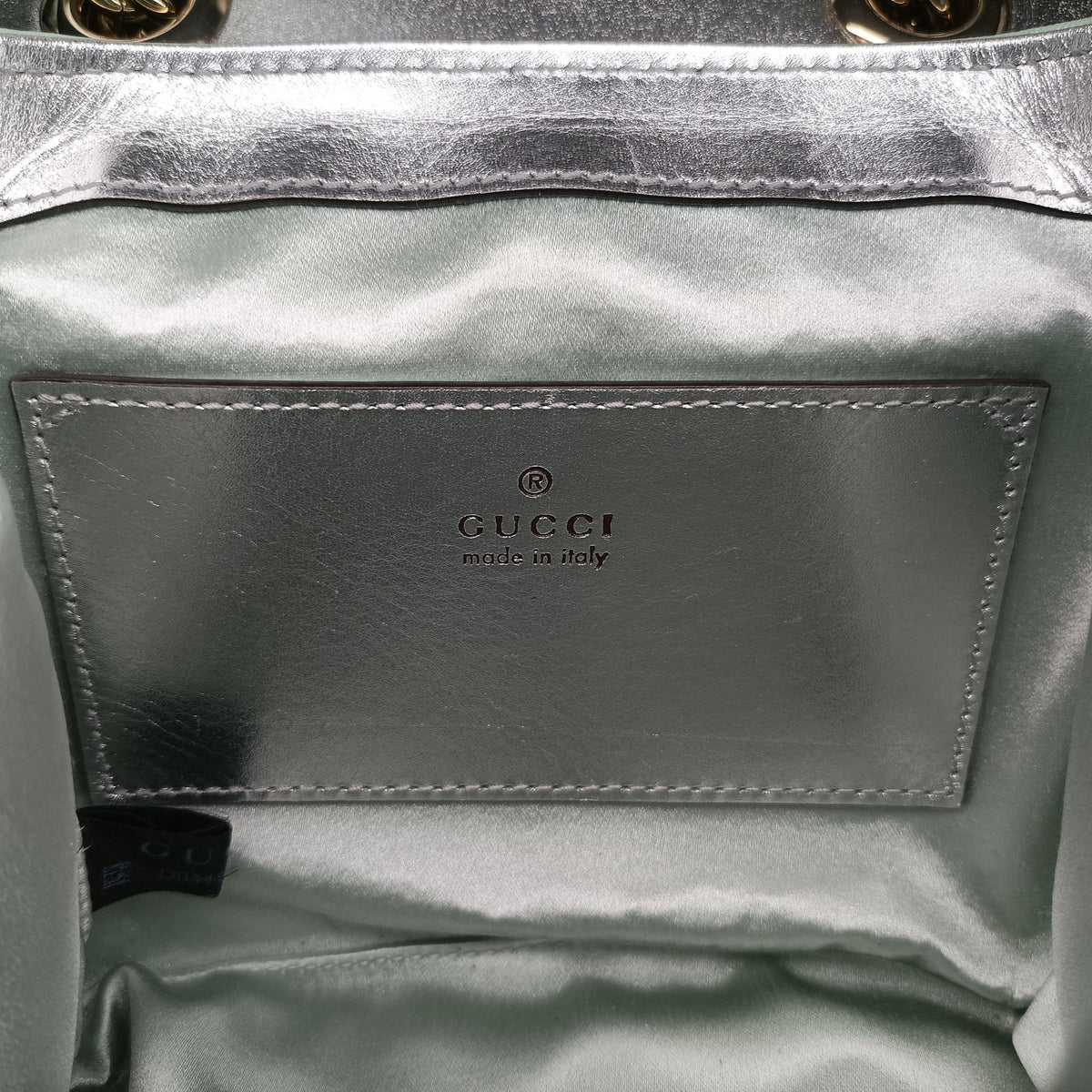 Pre-owned Gucci GG Marmont Green Leather 739682 shoulderbag | stylenewstar