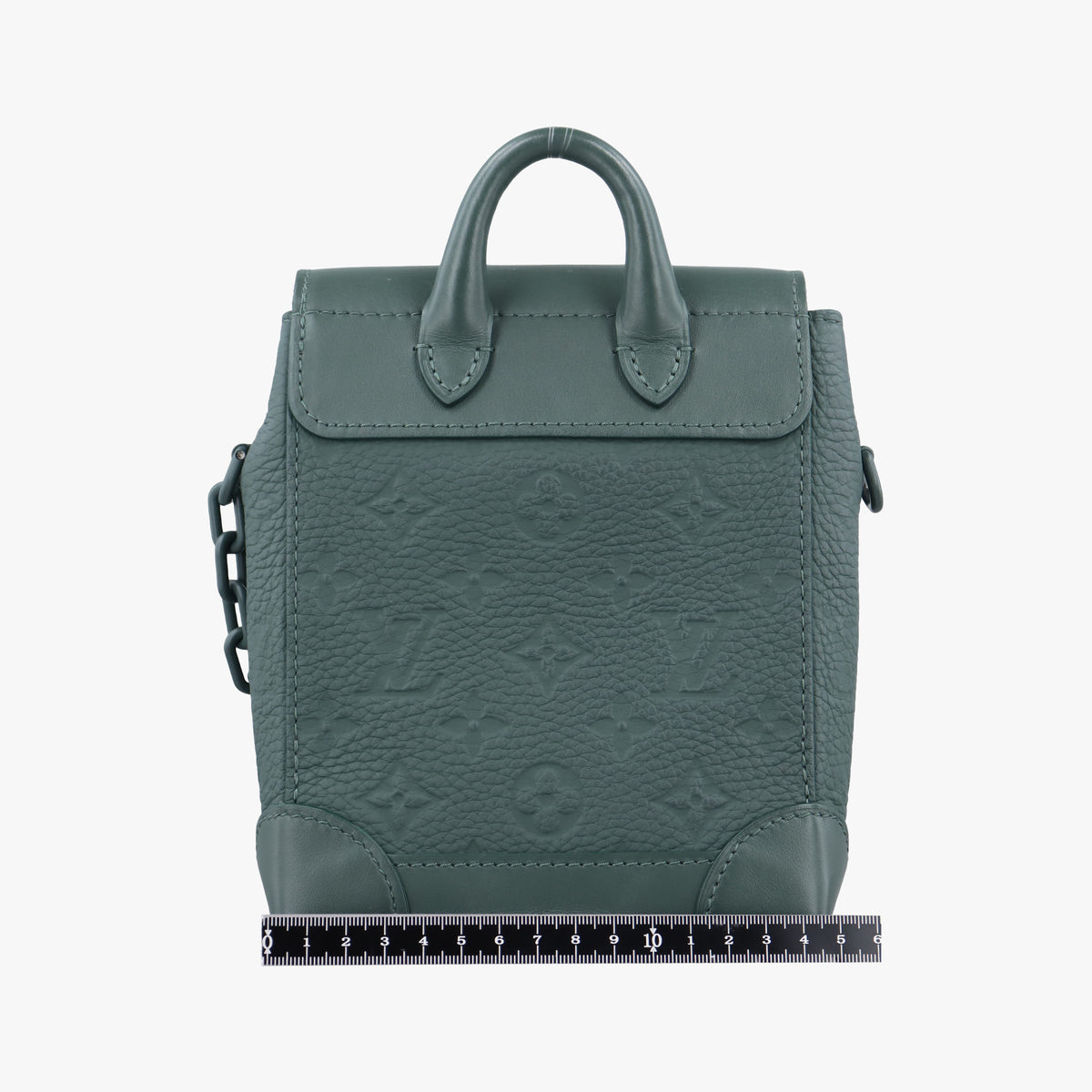 Vintage Louis Vuitton Nano Steamer VERT FONCE Monogram Taurillon M83052 shoulderbag | stylenewstar