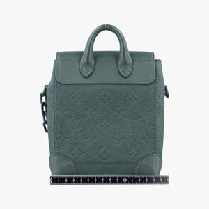 Vintage Louis Vuitton Nano Steamer VERT FONCE Monogram Taurillon M83052 shoulderbag | stylenewstar