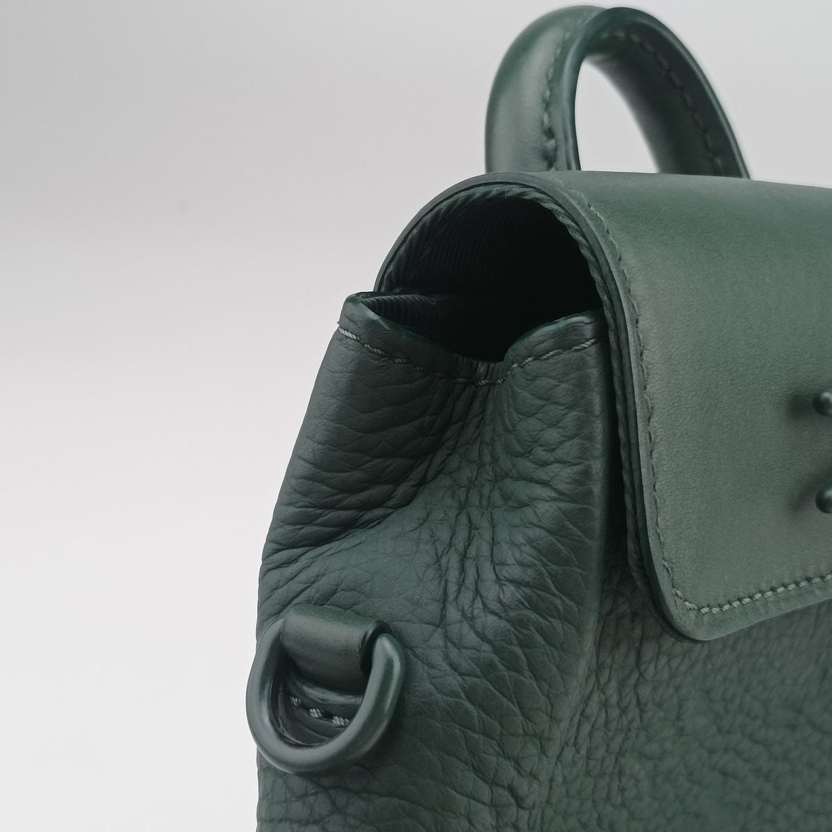 Vintage Louis Vuitton Nano Steamer VERT FONCE Monogram Taurillon M83052 shoulderbag | stylenewstar