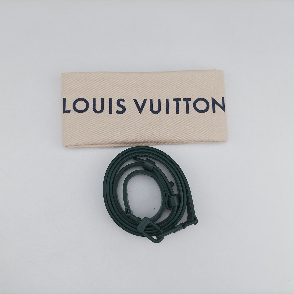 Vintage Louis Vuitton Nano Steamer VERT FONCE Monogram Taurillon M83052 shoulderbag | stylenewstar